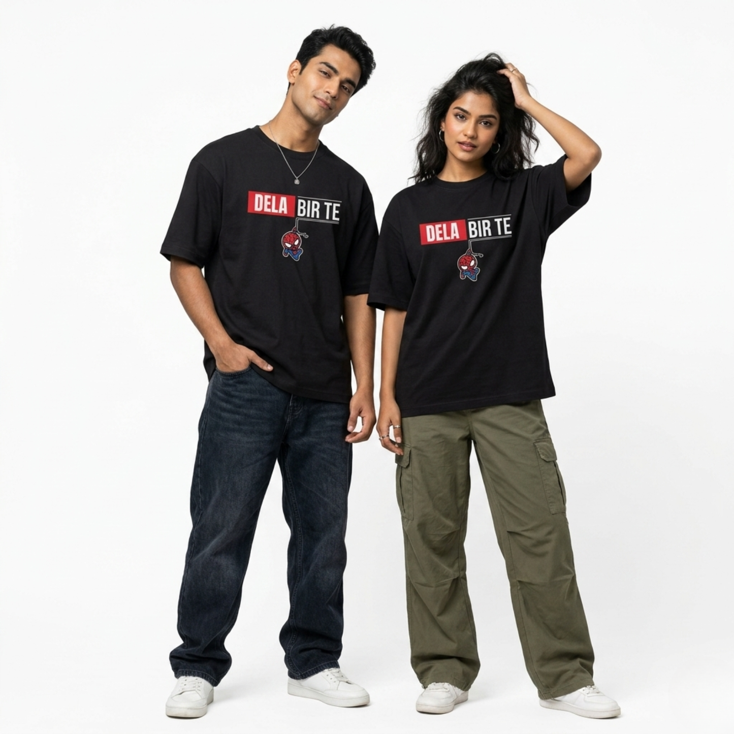 Dela Bir Te Oversized T-Shirt