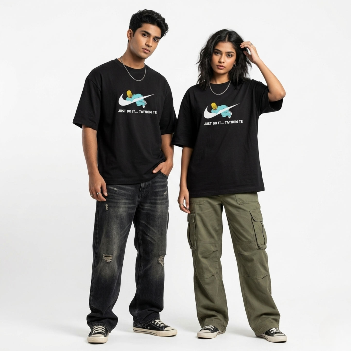 Just Do It – Taynom Te Oversized T-Shirt