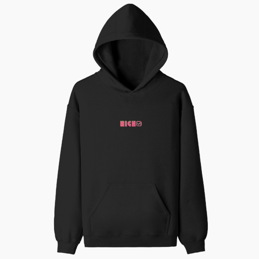 Bul X High Back Printed Pullover Hoodie